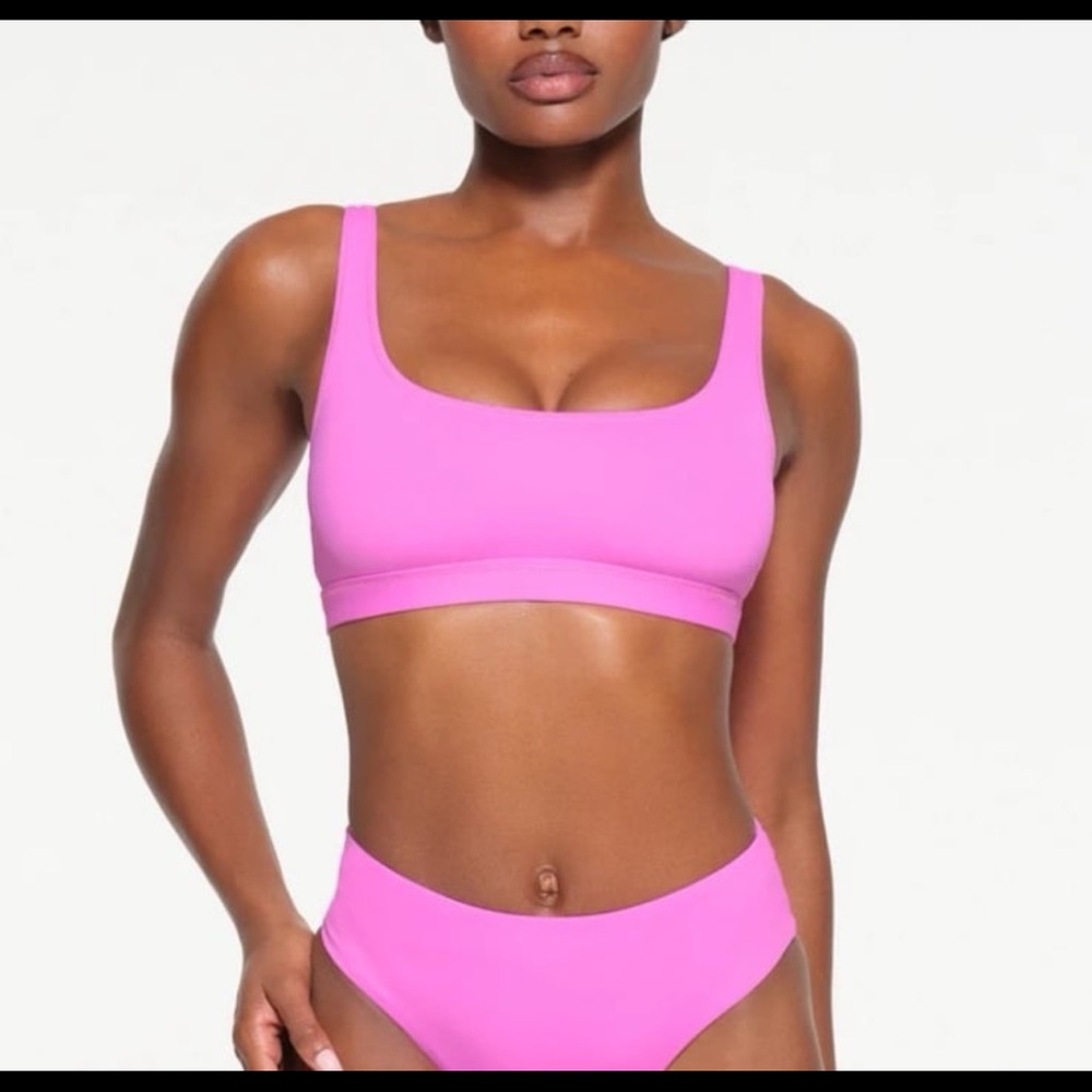 SKIMS Pink Bikini Set